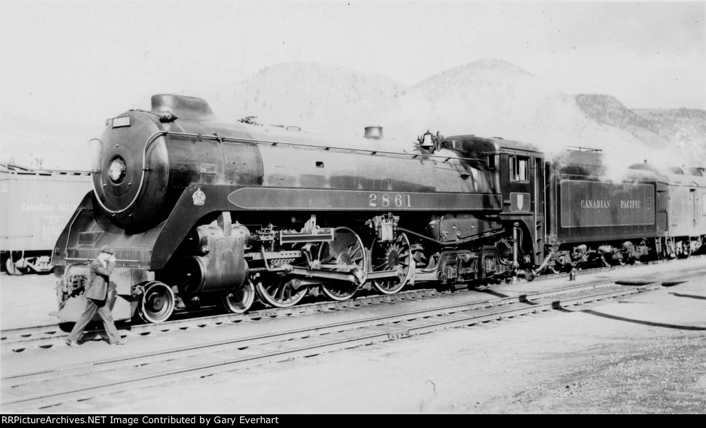 CP 4-6-4 #2861 - Canadian Pacific